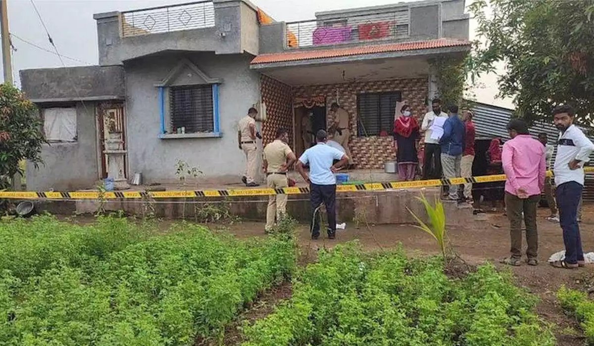 The house where the woman was beheaded by her own family